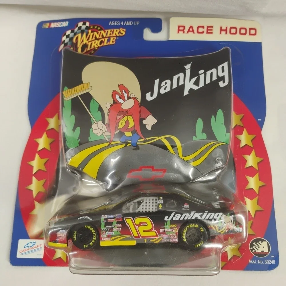 WINNERS CIRCLE RACE HOOD JaniKing 1/43 SCALE #12 Kerry Earnhardt Yosemite Sam